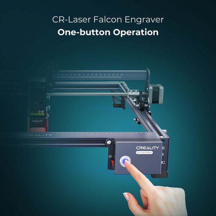 Laser engraver - Creality CR-Laser Falcon 10W - Luxury Package Botland -  Robotic Shop