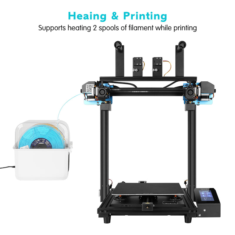AJOYIB Filament d'imprimante 3D Résiste à l'humidité Sac de rangement &  Pompe à main