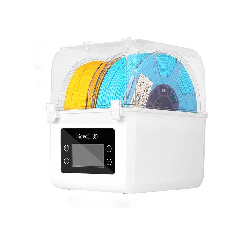 Kotsy Boîte de séchage avec écran tactile de filament d'imprimante 3D  40-70℃ pour filament de 2-3 kg,avec Chauffage PTC 110W,Compatible avec  Filament
