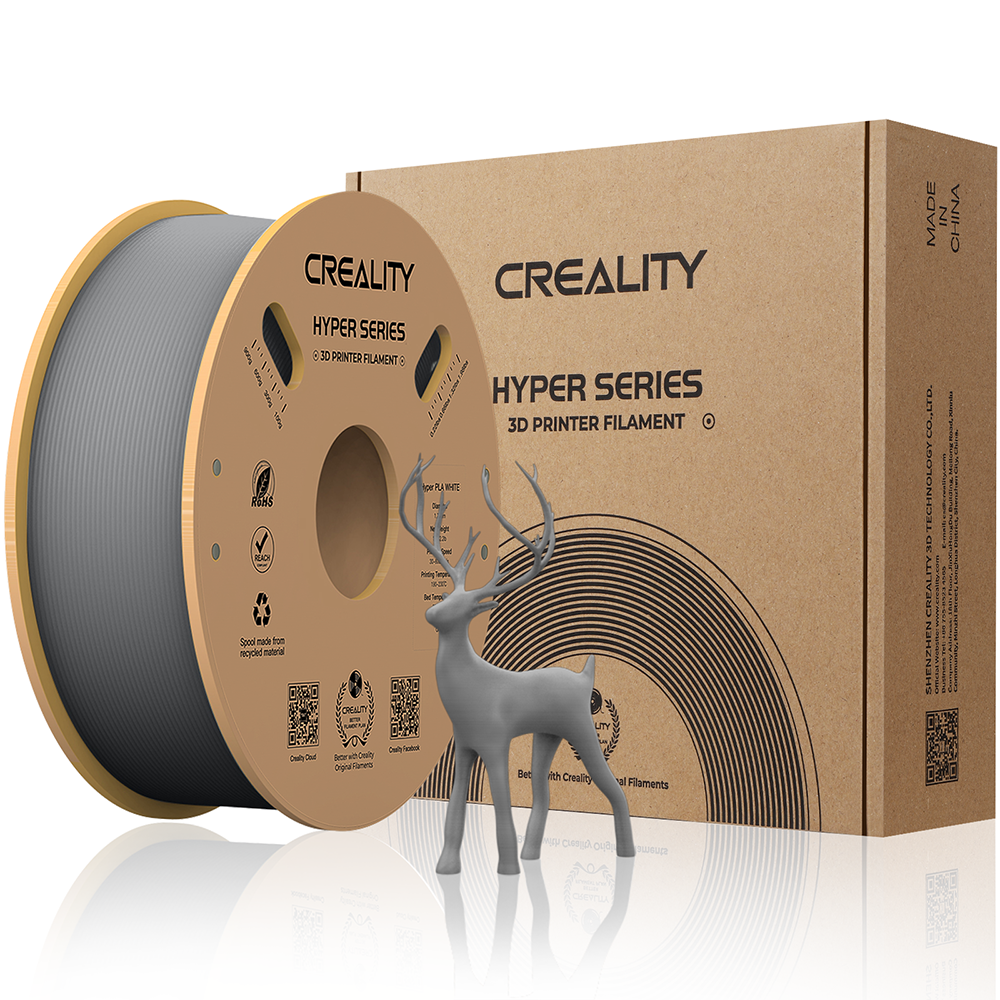 Creality Hyper 1.75mm PLA 3D Printing Filament 10x Faster Printing