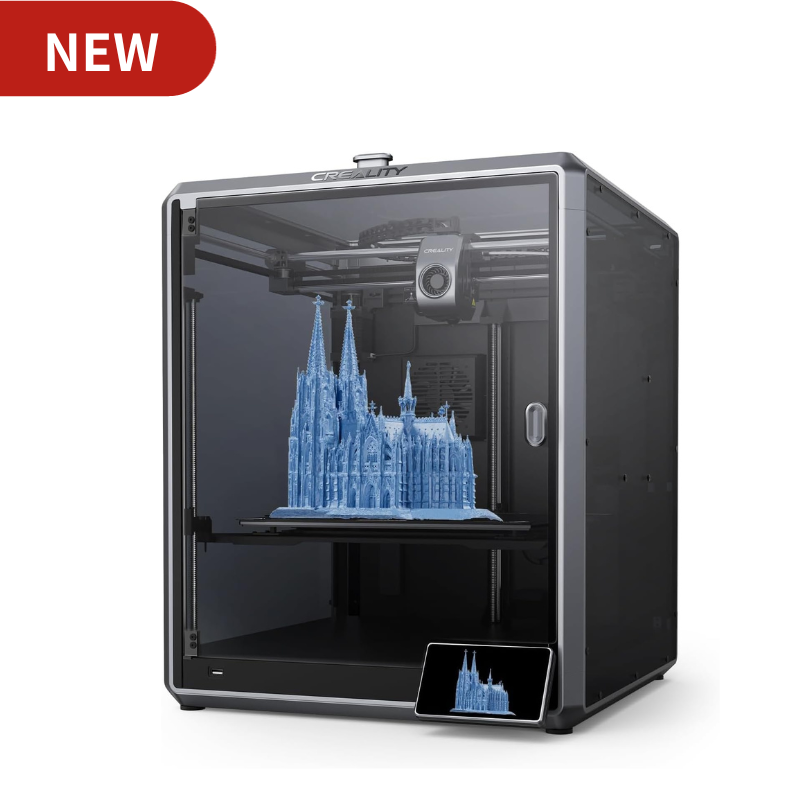Imprimante 3D rapide Creality K1 Max AI 600 mm/s, vitesse d