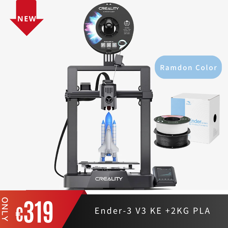 Ender 3 V2 3D Printer, 2KG PLA Filament