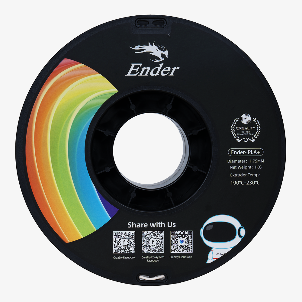 Creality Ender 1.75mm PLA+ 3D Printing Filament 1kg