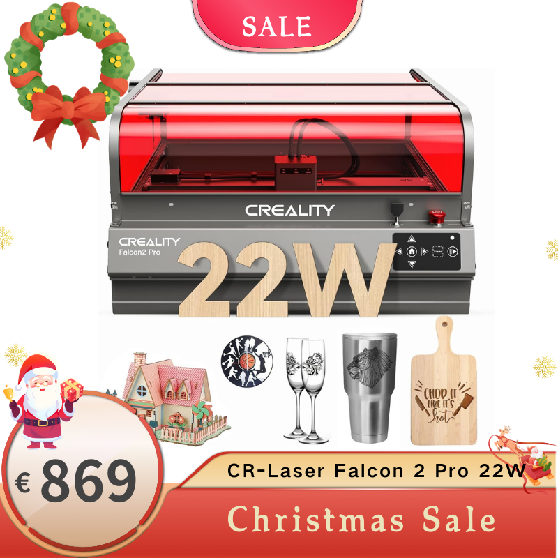 Falcon 2Pro Enclosed Laser Engraver Cutter 22w