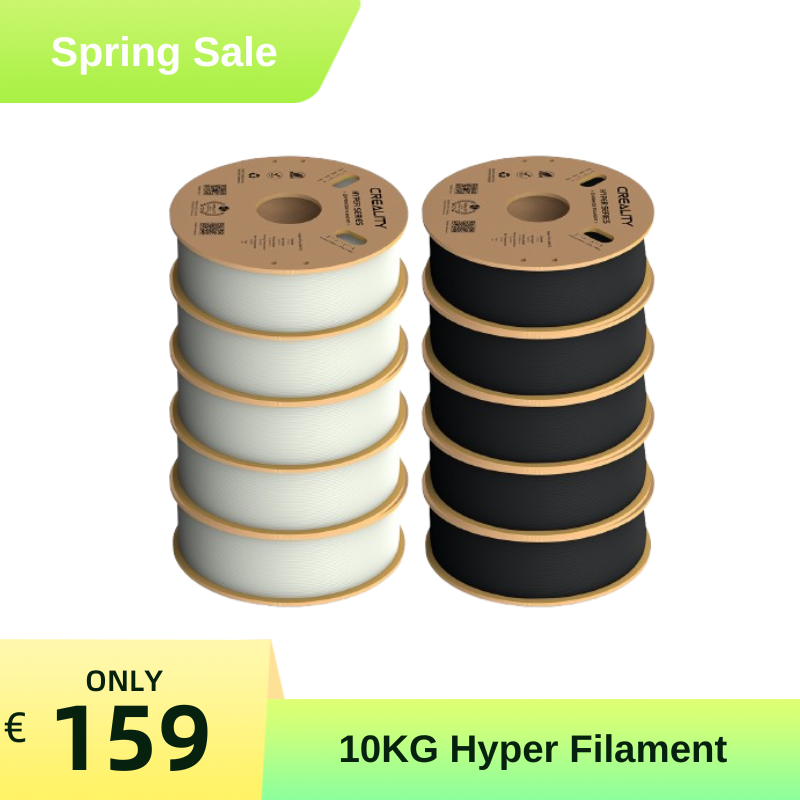 Creality Hyper 1.75mm PLA 3D Printing Filament 10kg