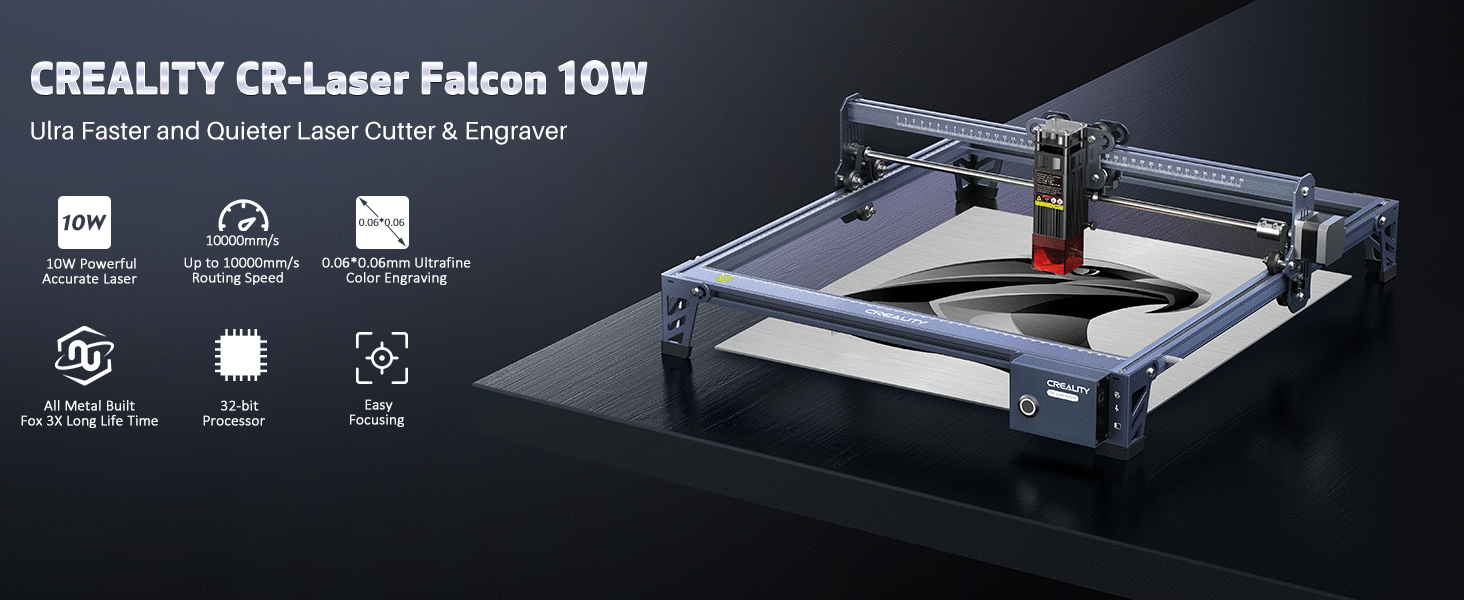 CREALITY CR-LASER FALCON ENGRAVER-10W Shenzhen Creality 3D