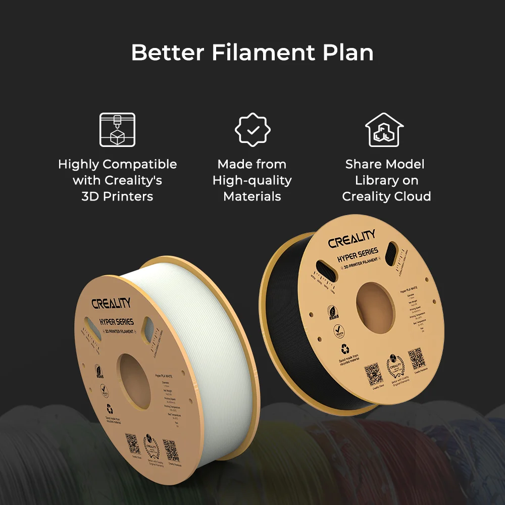 Creality Hyper PLA filament review, designed for faster printing 