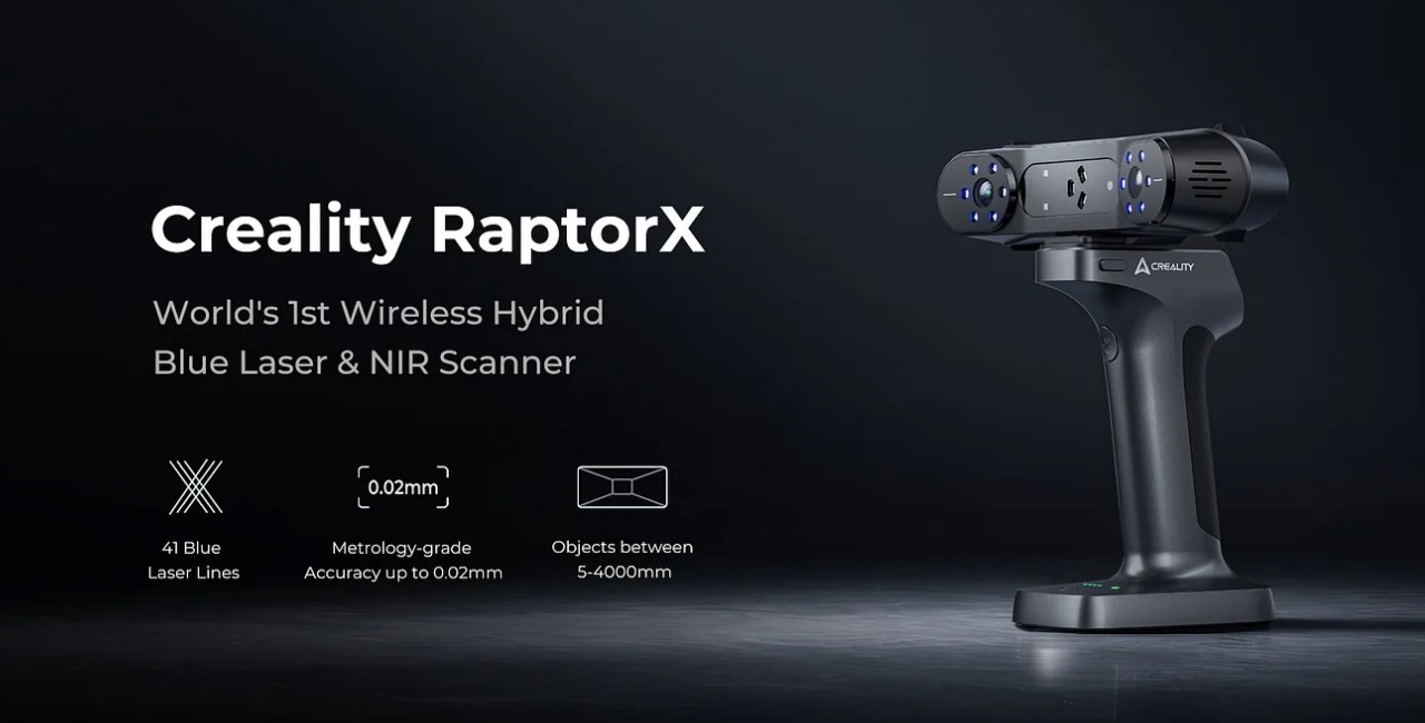 Creality RaptorX 3D Scanner