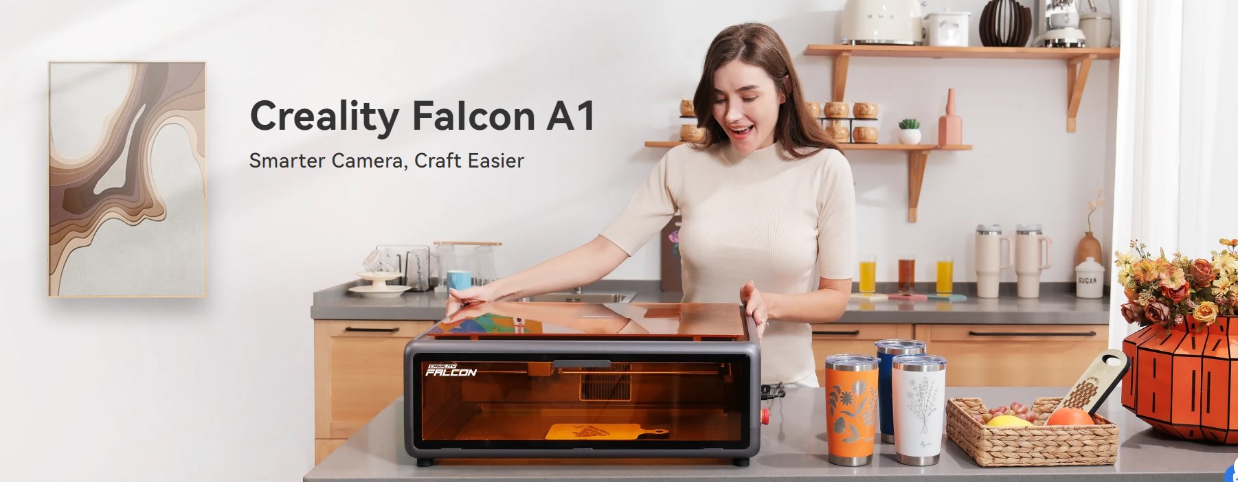 Creality Falcon A1 Laser Engraver Cutter